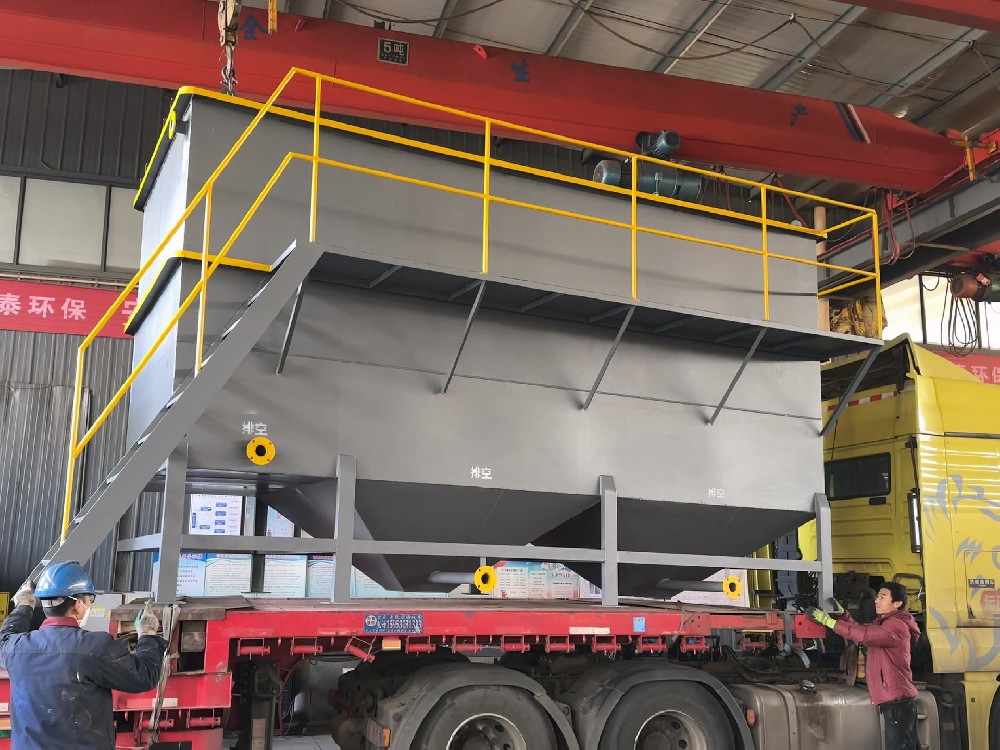 小型豆制品厂专用溶气气浮机,省地省钱更省心